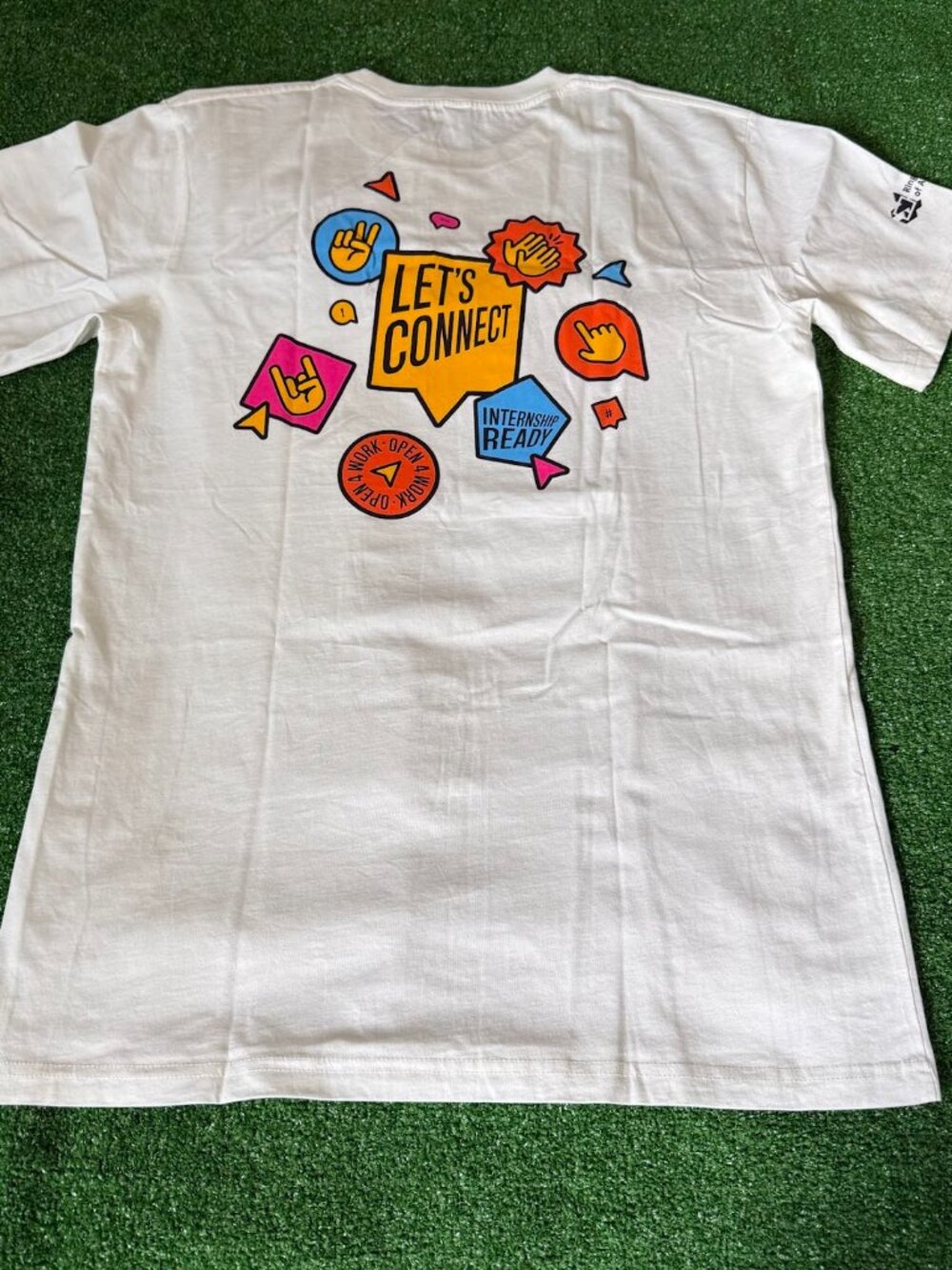 Ringling College of Art + Design Short Sleeve White T-Shirt by as colour Size M